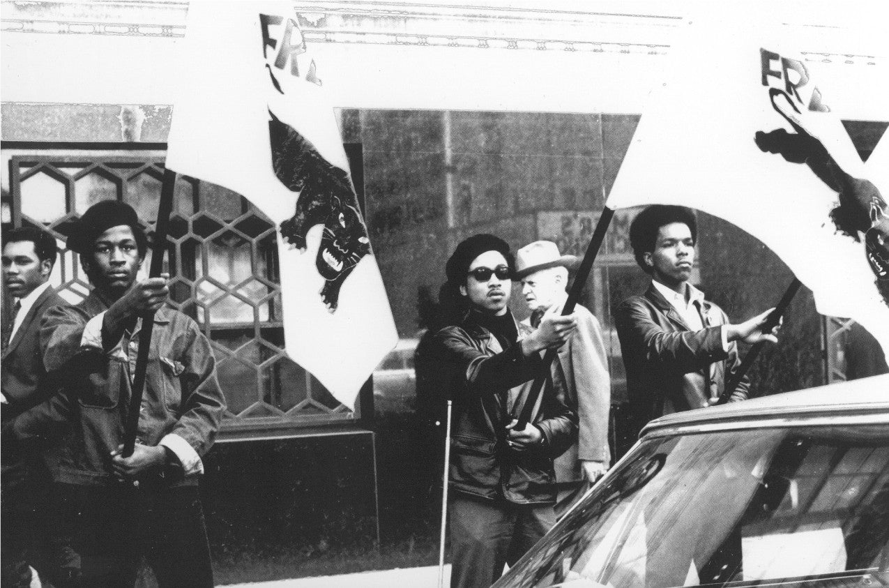 Black Panthers Leni Sinclair photo wwww.lostinsounddetroit.com