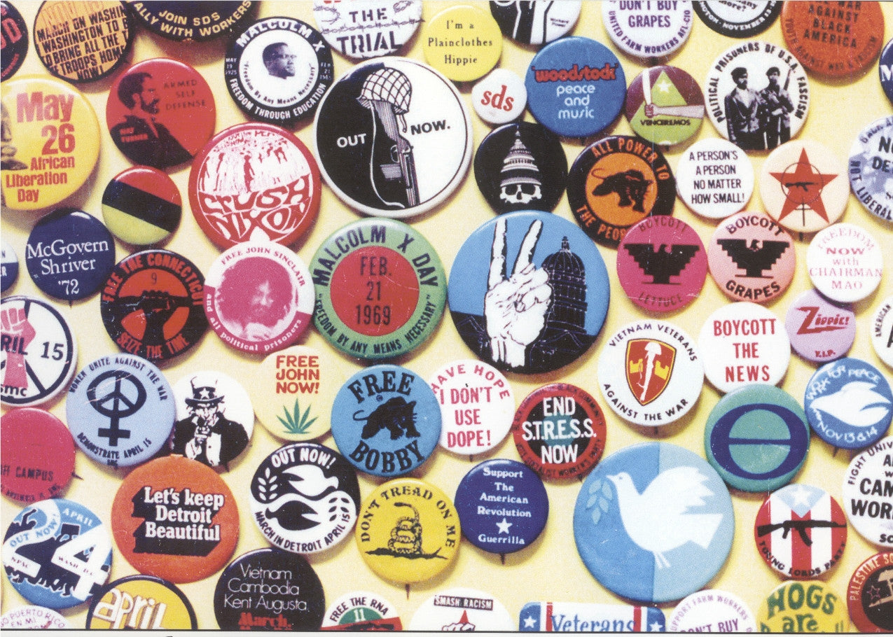 Hippie Button Photo Leni Sinclair wwww.lostinsounddetroit.com