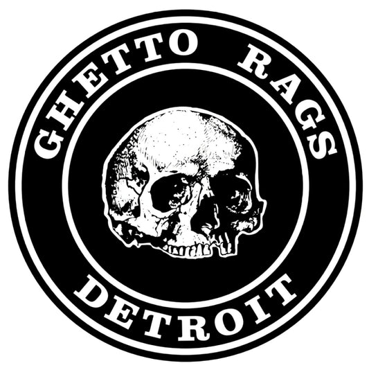 Ghetto Rags “Ghetto Logo” 2.5” Sticker
